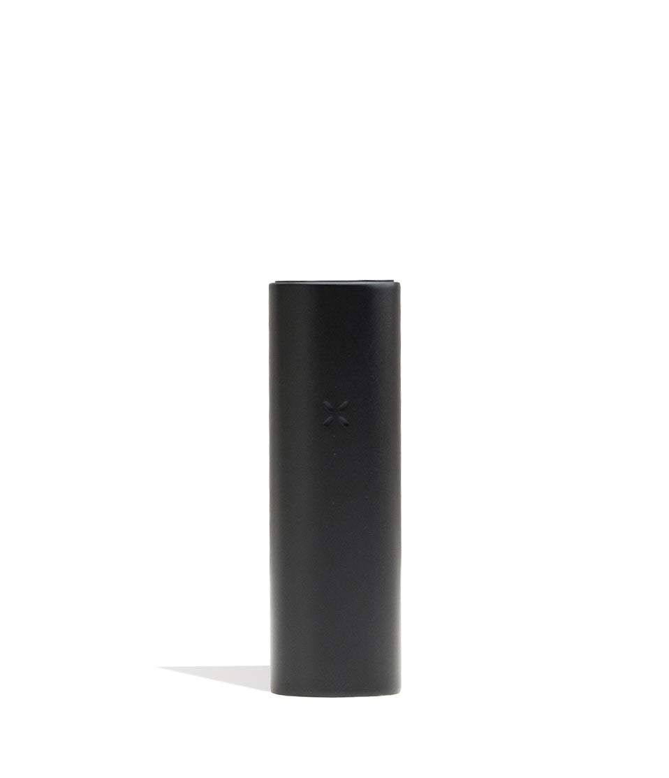 PAX Flow Dry Herb Vaporizer Onyx Front View on White Background