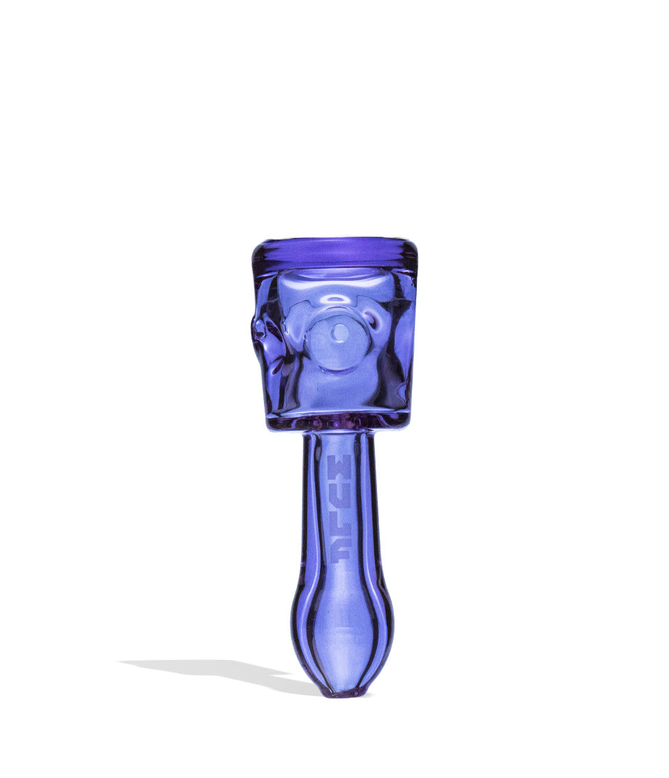 Purple Wulf Mods Bell Hand Pipe 15pk Front View on White Background