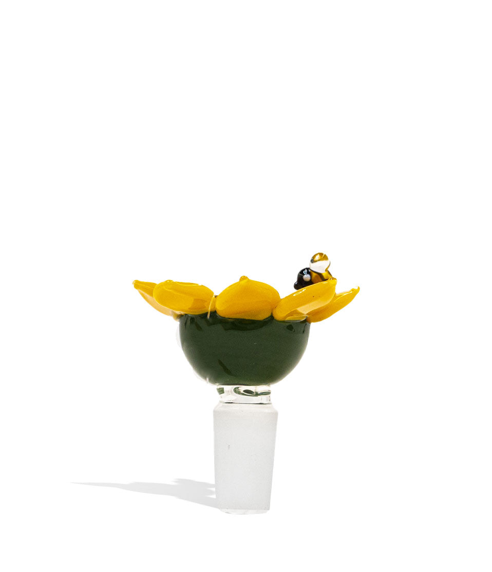 Empire Glassworks Sunflower 14mm Bowl on white background