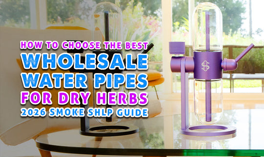 So wählen Sie die besten Großhandels-Wasserpfeifen für trockene Kräuter aus (Smoke Shop Guide 2026)