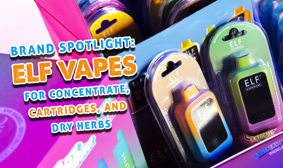 Marca destacada: Elf Vapes para concentrados, cartuchos y hierbas secas