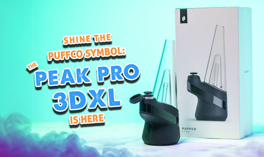 El símbolo de Puffco brilla: el Peak Pro 3DXL ya está aquí