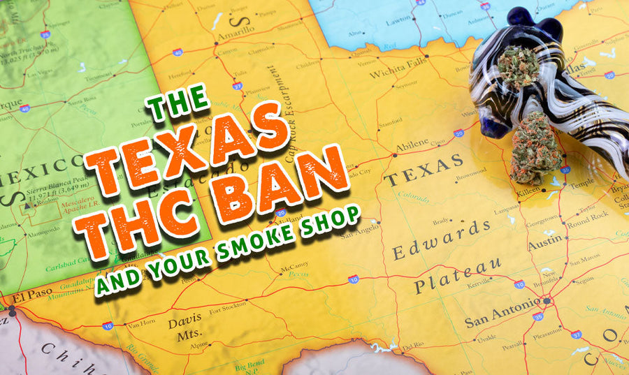La prohibición del THC en Texas y su tienda de tabaco