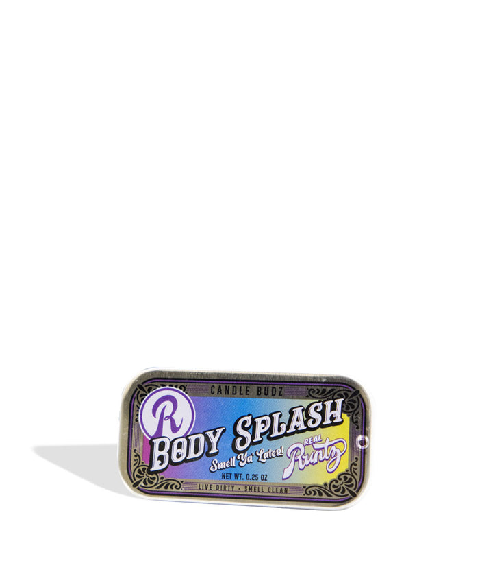 Real Runty Candle Budz Body Splash Pocket Cologne on white background
