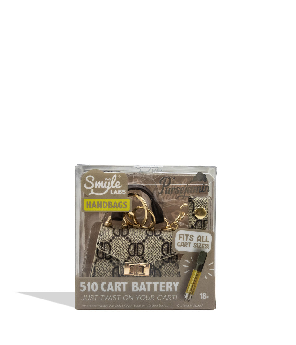 Smyle Pursejamin cartridge vaporizer box packaging front view on white background