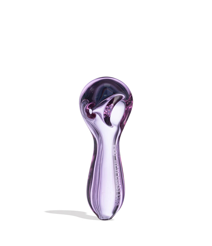 Purple West Coast Cure Globe Hand Pipe 15pk Angle View on White Background