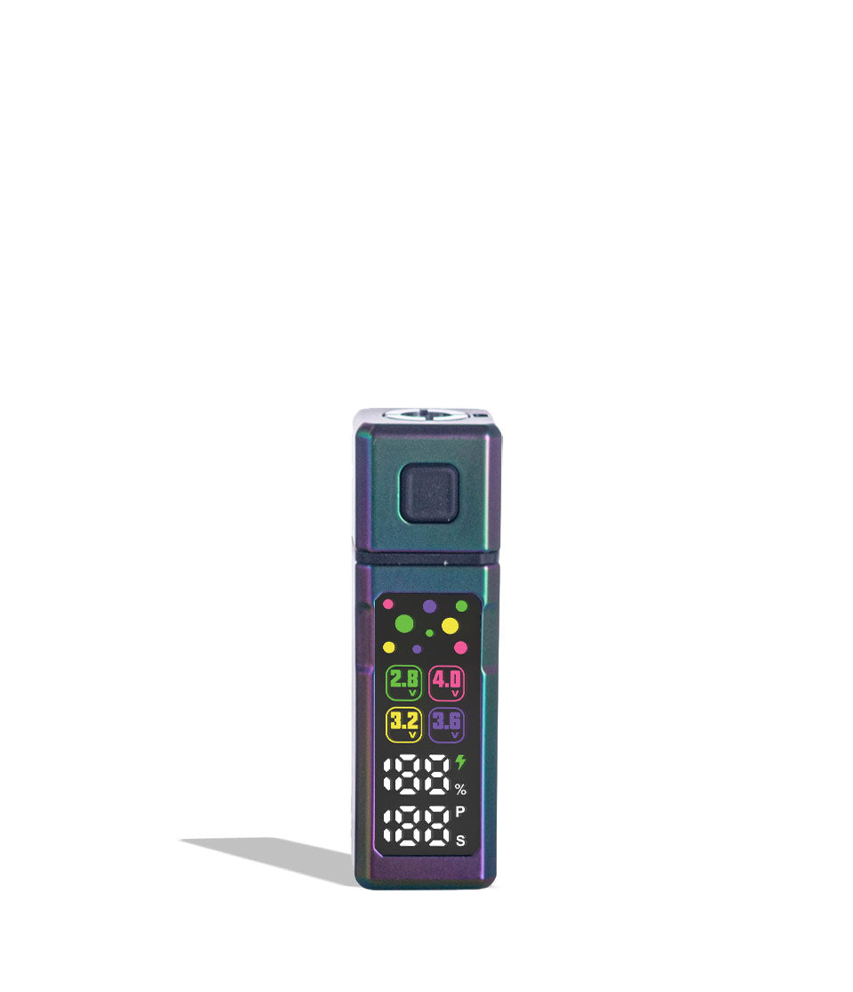 Full Color West Coast Cure Grid Variable Voltage Battery 12pk Front View on White Background