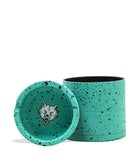 Teal-Black Spatter