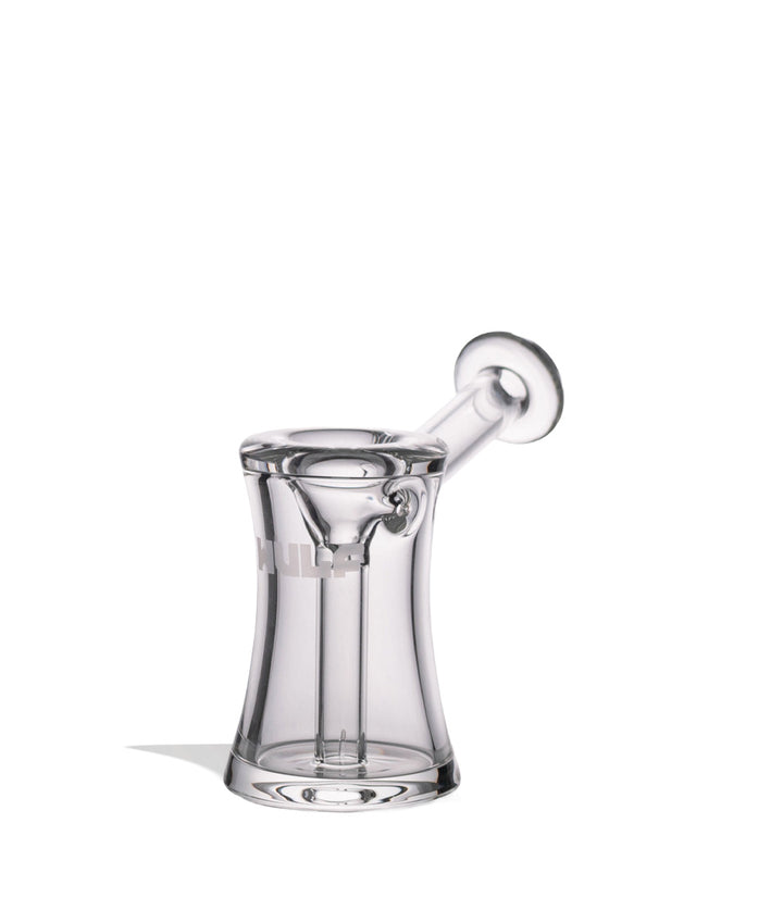 Clear Wulf Mods Rook Bubbler 6pk Angle View on White Background