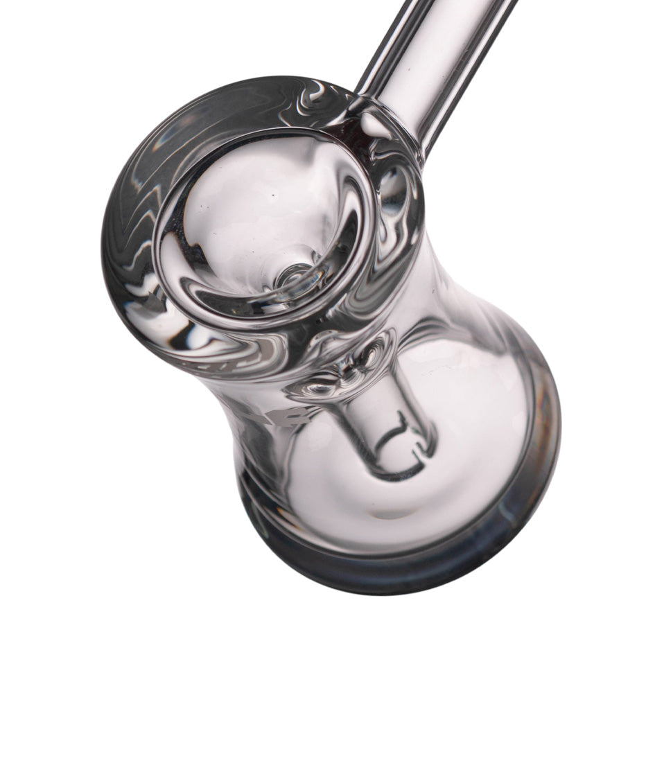 Clear Wulf Mods Rook Bubbler 6pk Closeup 1 View on White Background