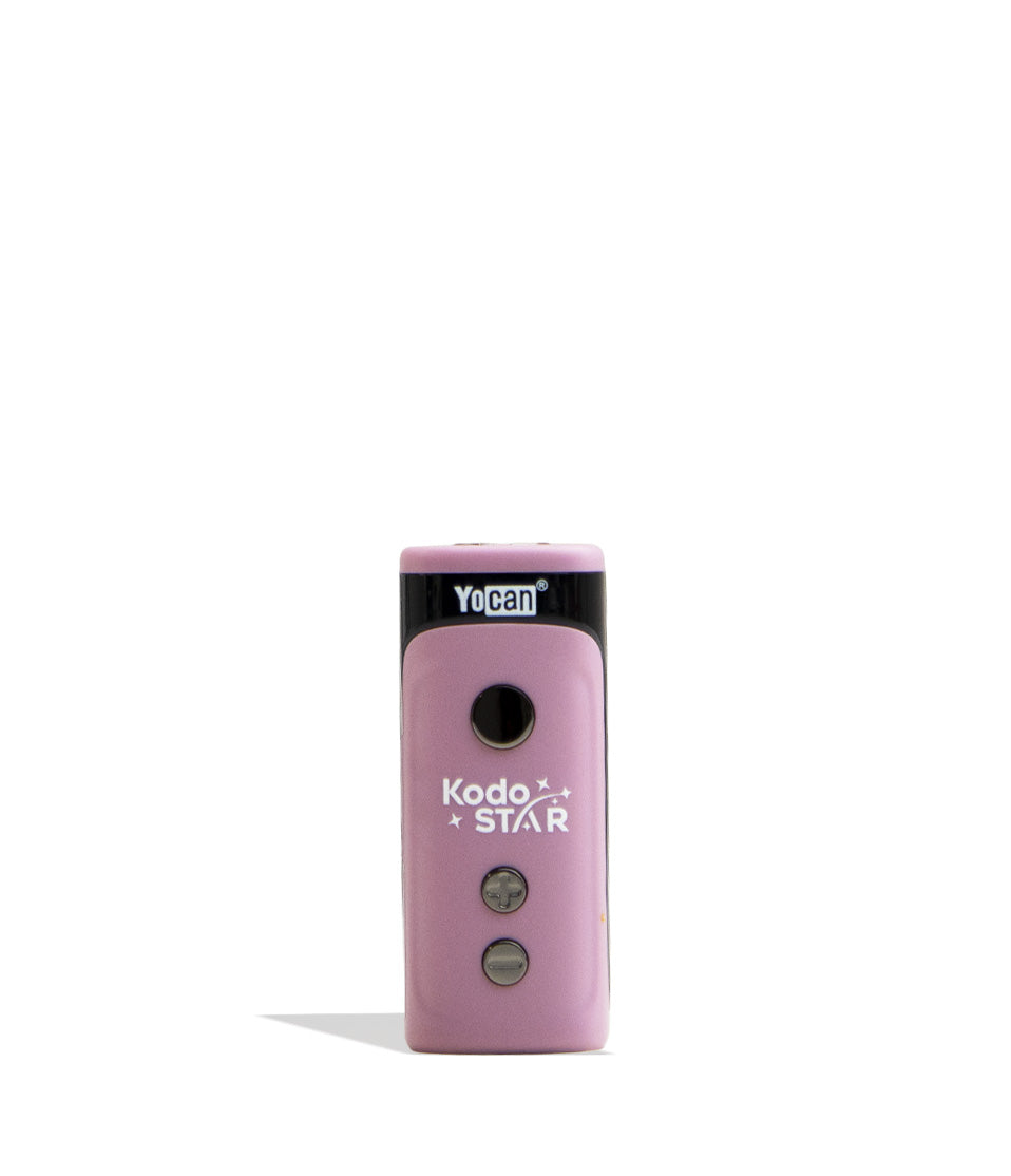 Pink Kodo Star Variable Voltage Battery 15pk Front View on White Background