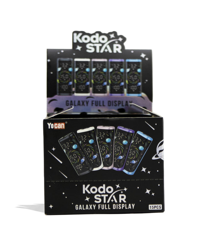 Yocan Kodo Star Variable Voltage Battery 15pk Front View on White Background