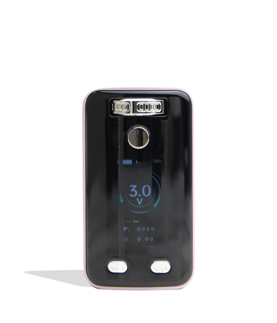 Rose Gold Yocan UNI 3.0 Plus Variable Voltage Battery Front View on White Background